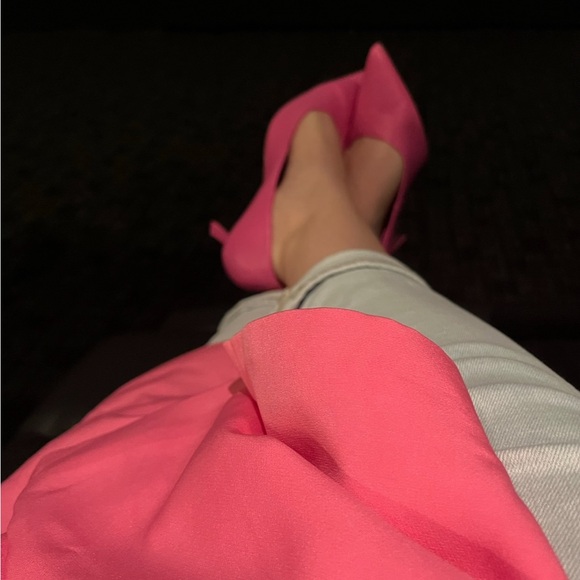 Elegant Pink Women's Heels - Picture 2 of 2